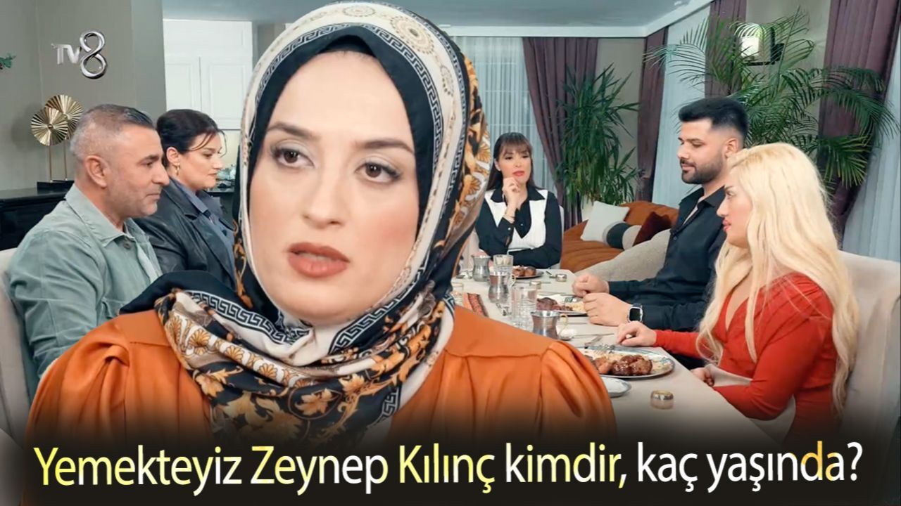 Zuhal Topal’la Yemekteyiz Zeynel Hanım ne iş yapıyor? Yemekteyiz Zeynep Kılınç kimdir, kaç yaşında?