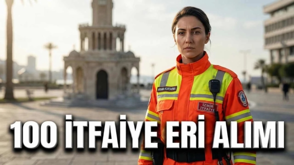 İzmir Büyükşehir Belediyesi 100 İtfaiye Eri Alımı Yapacak! En Az Lise Mezunu