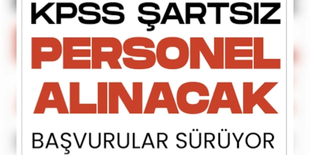 Kızılay’dan KPSS Şartsız Personel Alımı! Başvurular Başladı