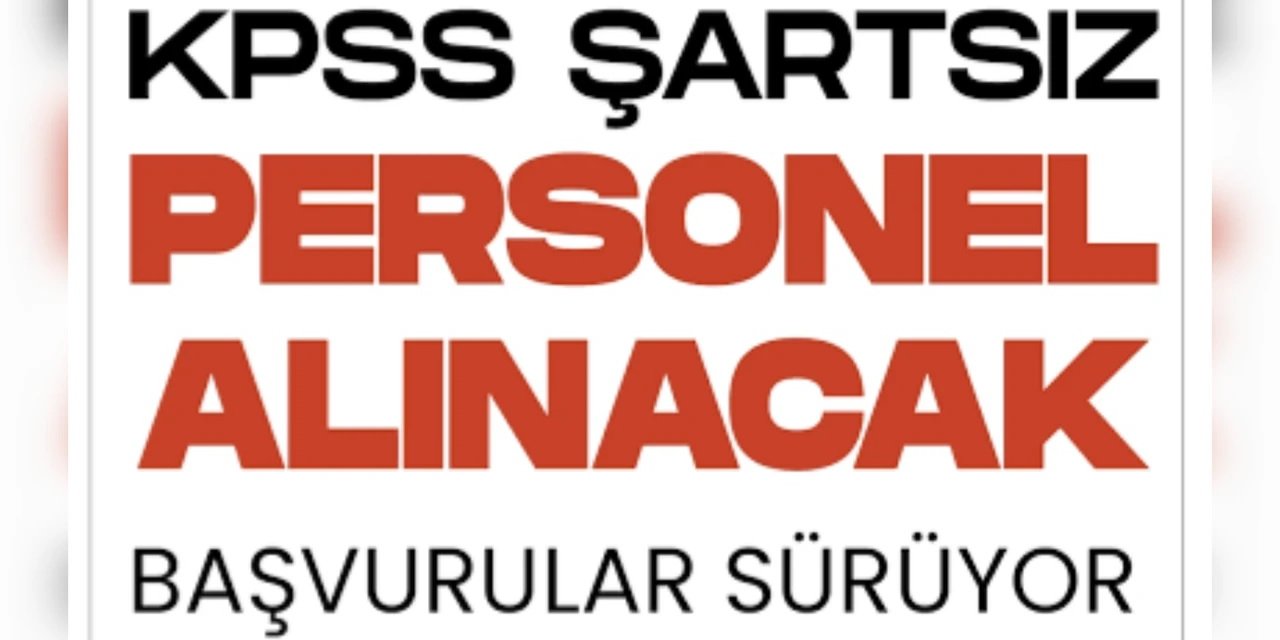 Kızılay’dan KPSS Şartsız Personel Alımı! Başvurular Başladı