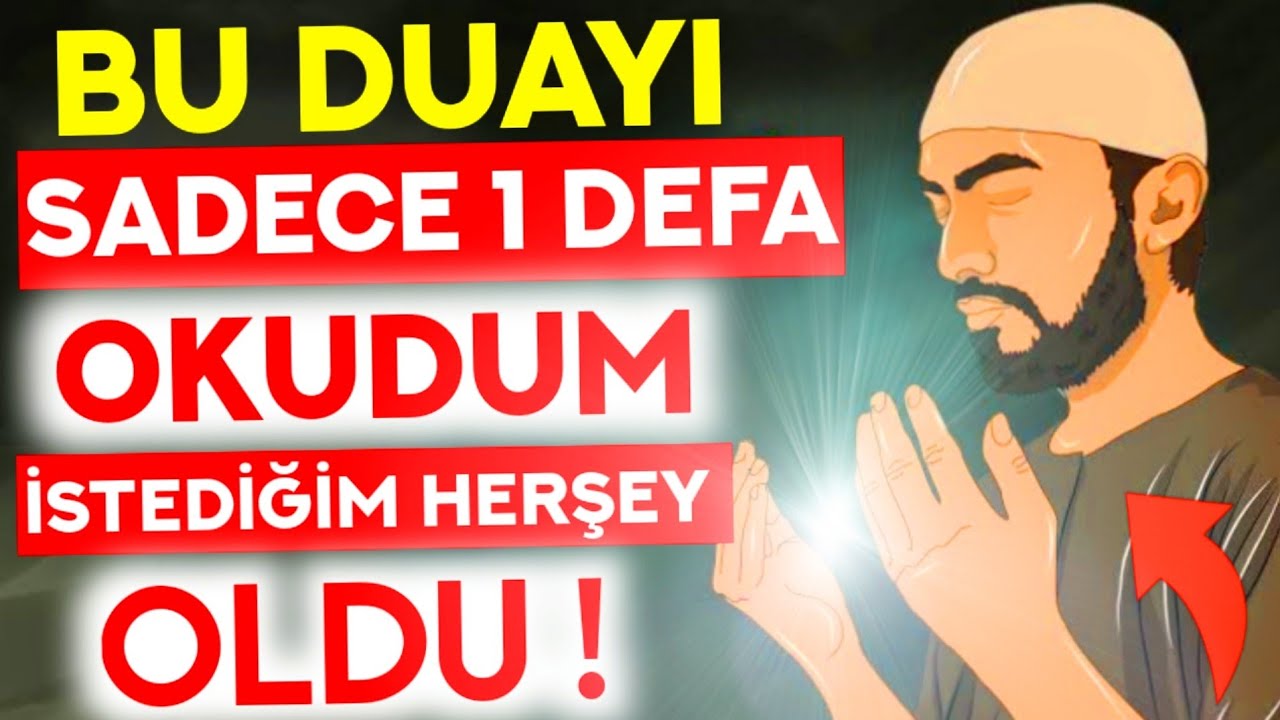 Bu Duayı Okudum Beni Aradı - Anına Etkili Hemen Aratan Dua