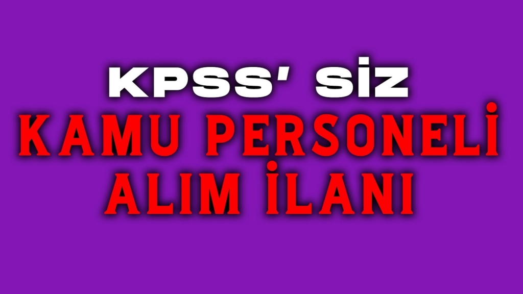 Devlet Hastaneleri ve Emniyet Müdürlüklerine KPSS'siz Personel Alımı: Başvuru Ekranı Açıldı