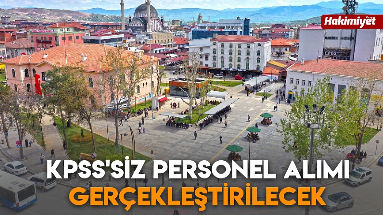 Elazığ Belediyesi KPSS Şartsız İşçi Alımı Yapacak! Başvurular Başladı