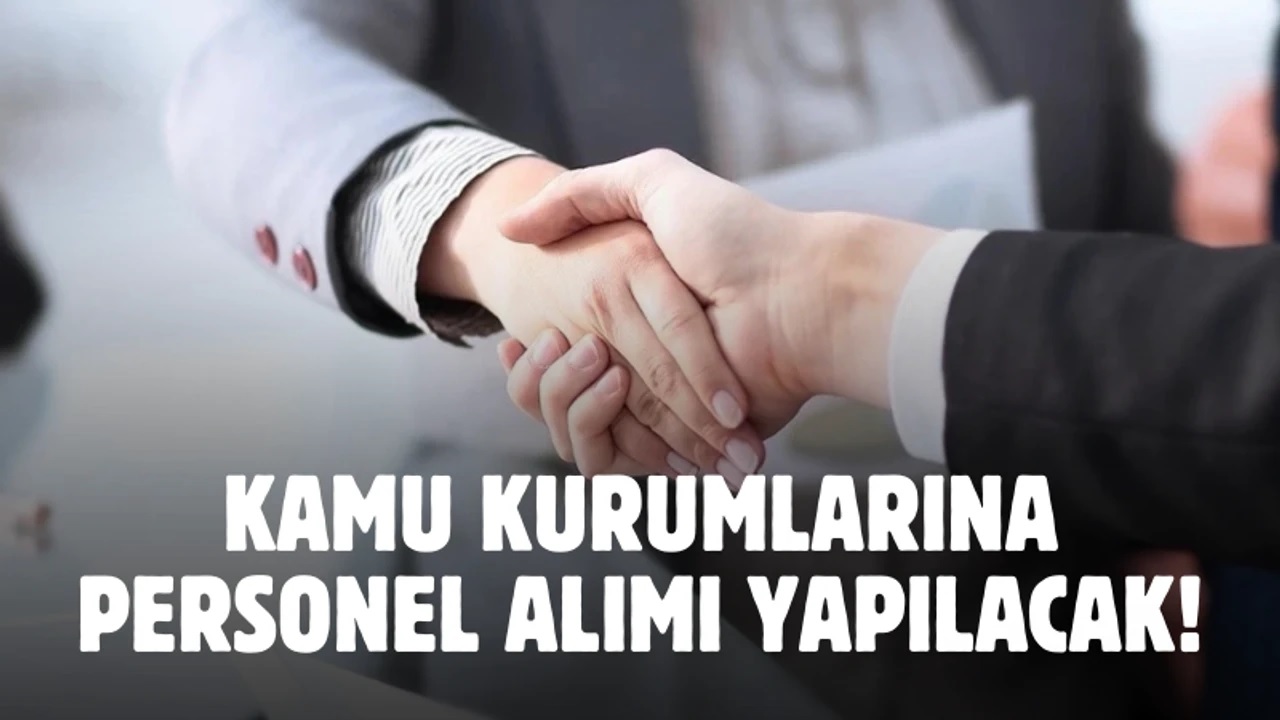 KPSS’siz Kamu Personel Alımı: İl Sağlık Müdürlüğü, EGM ve Öğretmenevlerine İşçi Alınacak