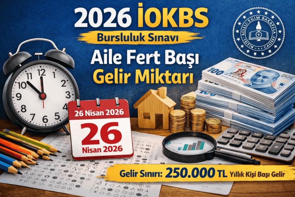 MEB 2026 Bursluluk Sınavı Başvuruları Başladı