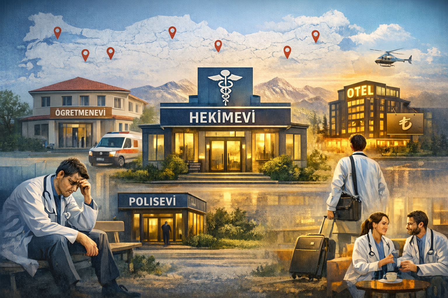 Tıbbiyeliler Sendikası, Türkiye genelinde görev yapan hekimlerin konaklama ve sosyal