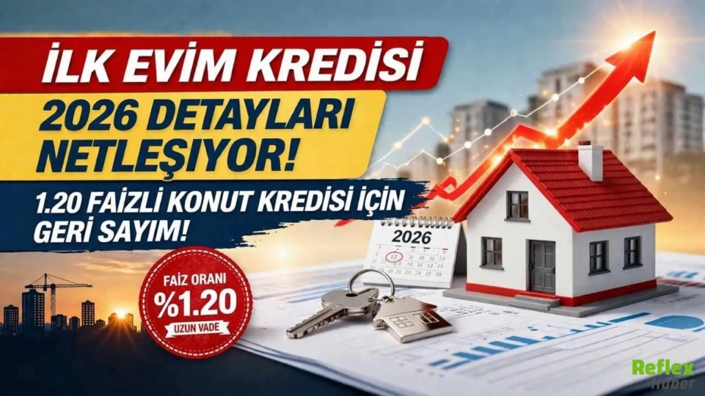 İlk Evim Konut Kredisi 2026 Gündemde: Düşük Faizle Ev Sahibi Olma Fırsatı Kapıda
