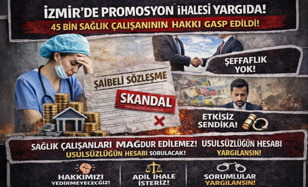 45 bin sağlık çalışanının hakkını ilgilendiren promosyon süreci yargıya taşındı.