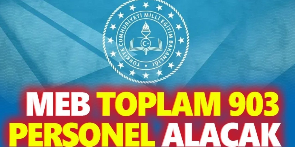 Millî Eğitim Bakanlığı Akademilere 903 Sözleşmeli Personel Alımı Başlıyor
