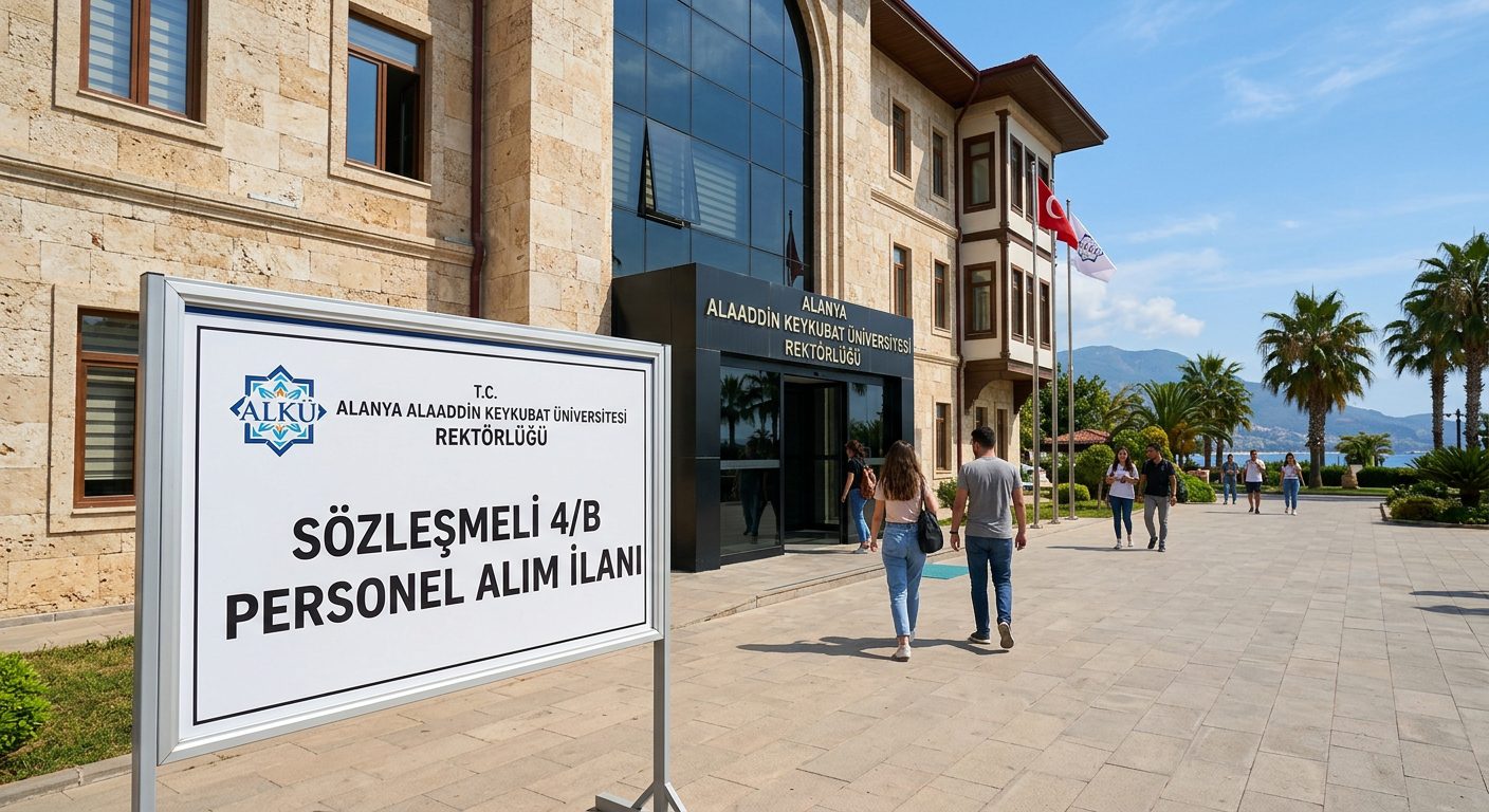 Alanya Alaaddin Keykubat Üniversitesi (ALKÜ) Rektörlüğü, çeşitli birimlerinde görevlendirmek üzere
