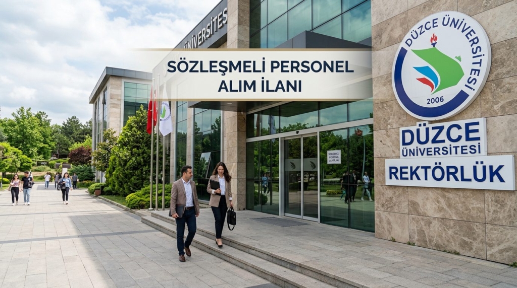 Düzce Üniversitesi, bünyesinde görevlendirmek üzere sözleşmeli personel alımı yapacağını duyurdu.