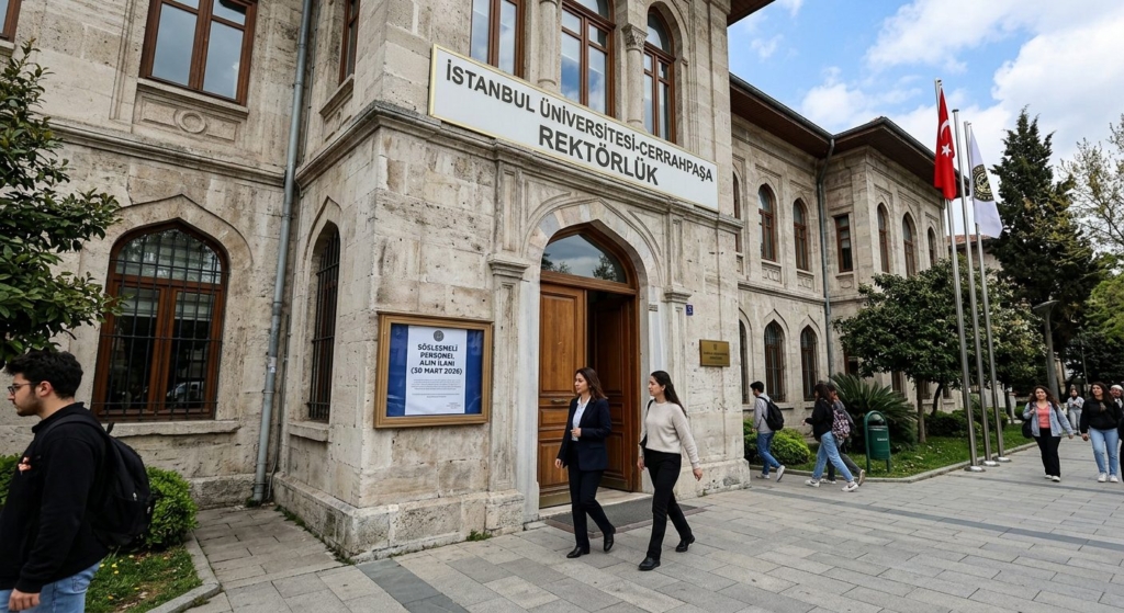 İstanbul Üniversitesi-Cerrahpaşa, farklı birimlerinde görevlendirmek üzere 657 sayılı Devlet Memurları