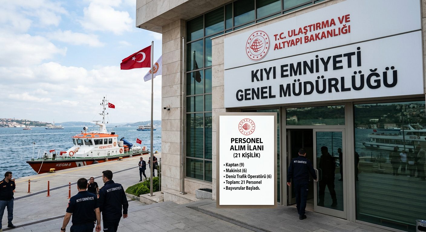 Kıyı Emniyeti Genel Müdürlüğü (KEGM), denizcilik sektöründe ve teknik alanlarda