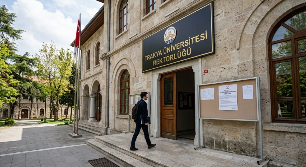 Trakya Üniversitesi Rektörlüğü, çeşitli birimlerinde görevlendirilmek üzere 657 Sayılı Devlet