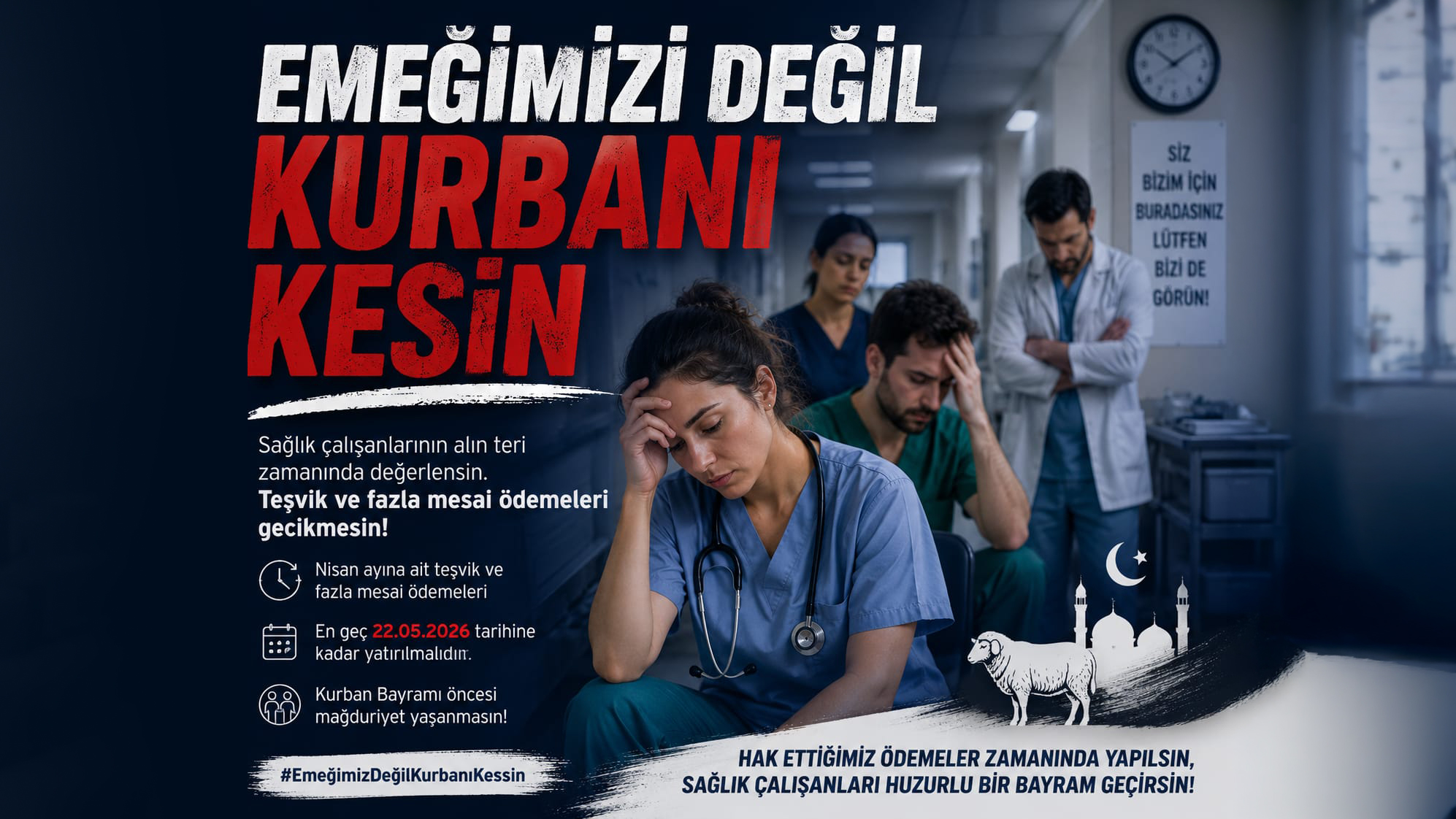Genç Sağlık Sendikası Kayseri İl Başkanlığı, Erciyes Üniversitesi başta olmak