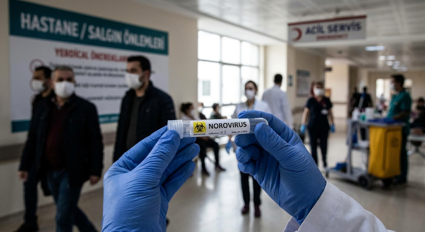 Norovirüs, dünya genelinde akut gastroenteritin, yani mide ve bağırsak iltihabının