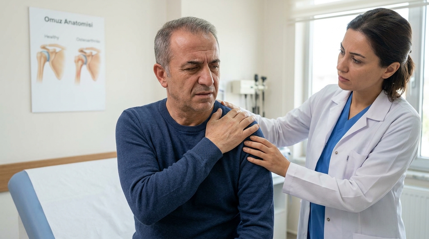 Omuz kireçlenmesi, tıbbi adıyla omuz osteoartriti, omuz eklemindeki kıkırdak dokusunun