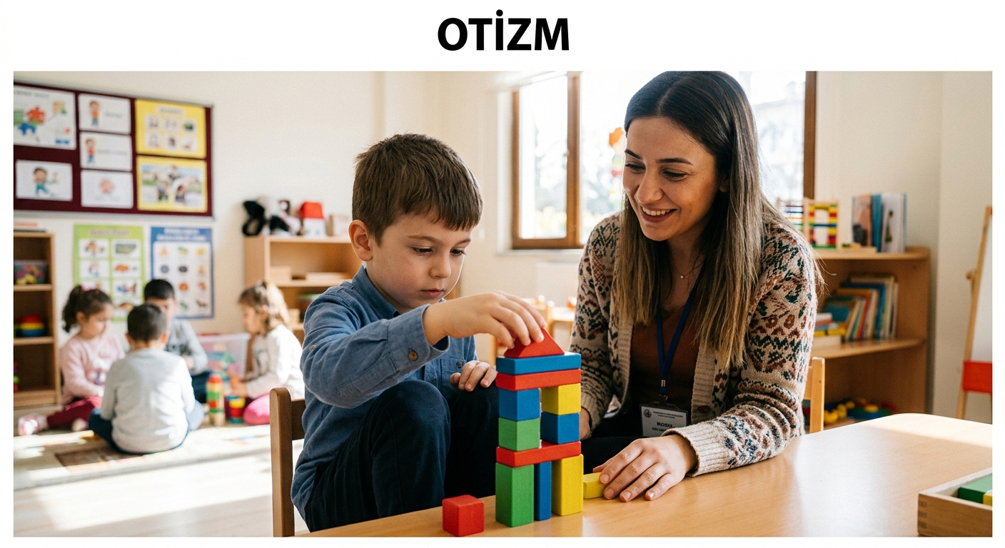 Otizm Spektrum Bozukluğu (OSB), sosyal etkileşim, iletişim ve davranış alanlarında