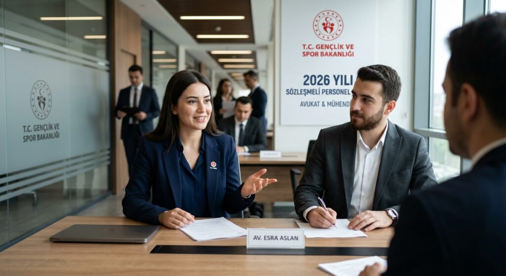 Gençlik ve Spor Bakanlığı (GSB), taşra teşkilatında görevlendirilmek üzere sözleşmeli