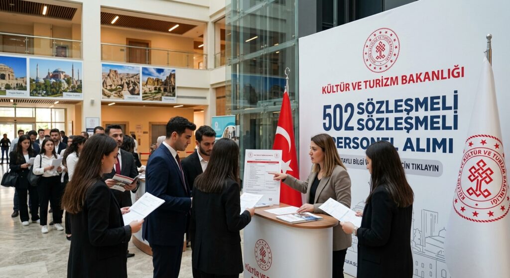 [TITLE] Kültür ve Turizm Bakanlığı’ndan 502 Sözleşmeli Personel Alımı: KPSS