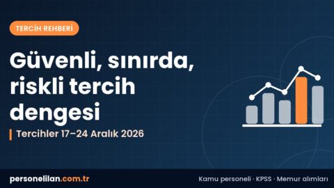 KPSS tercih stratejisi: güvenli, sınırda ve riskli tercih listesi rehberi